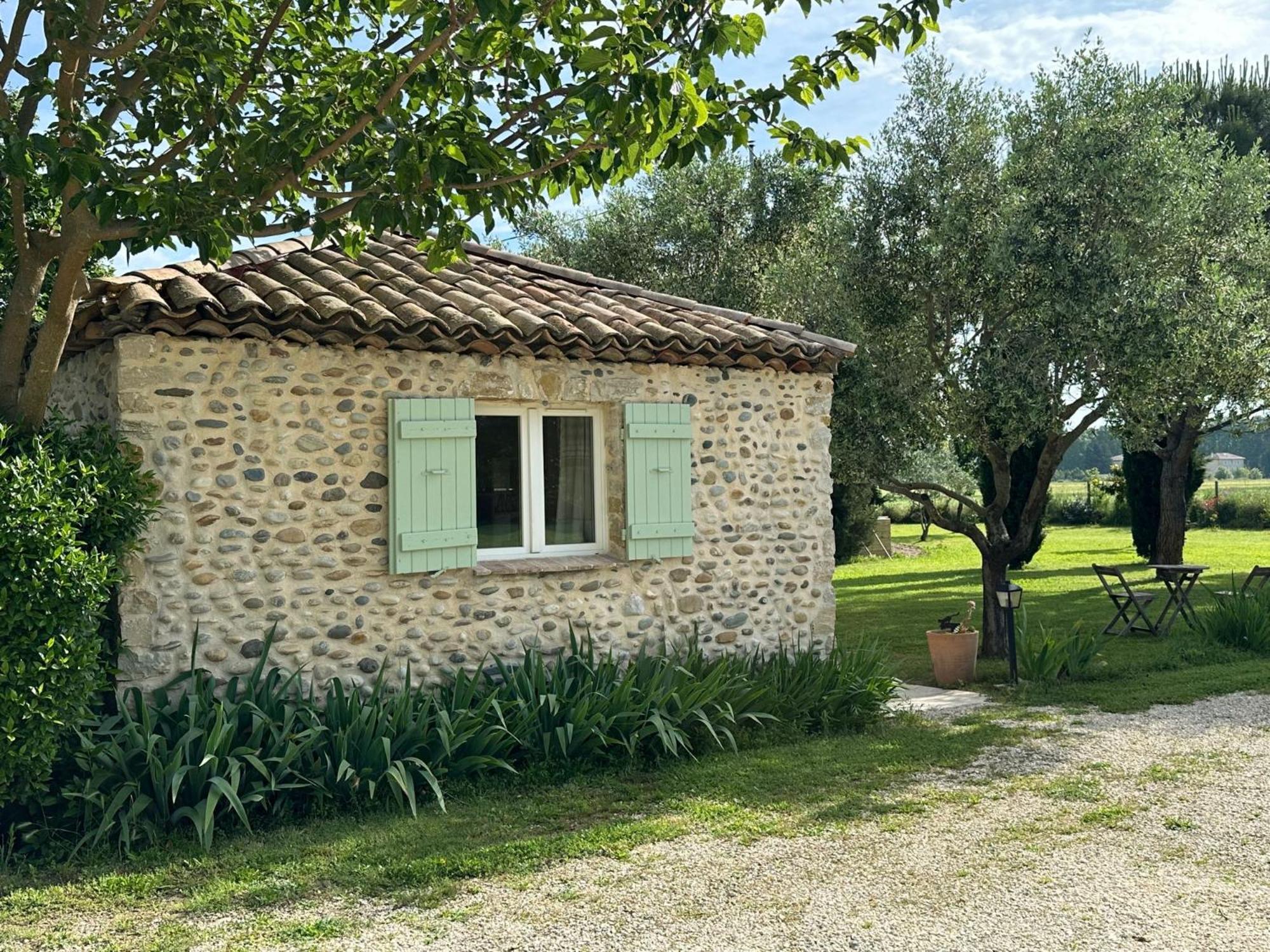 Châteauneuf-du-Rhône Maisonnette Independante Au Calme Dans Un Grand Jardin المظهر الخارجي الصورة